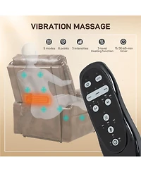 Homcom Lift Recliner Chair, Power Sofa with Massage and Heat,