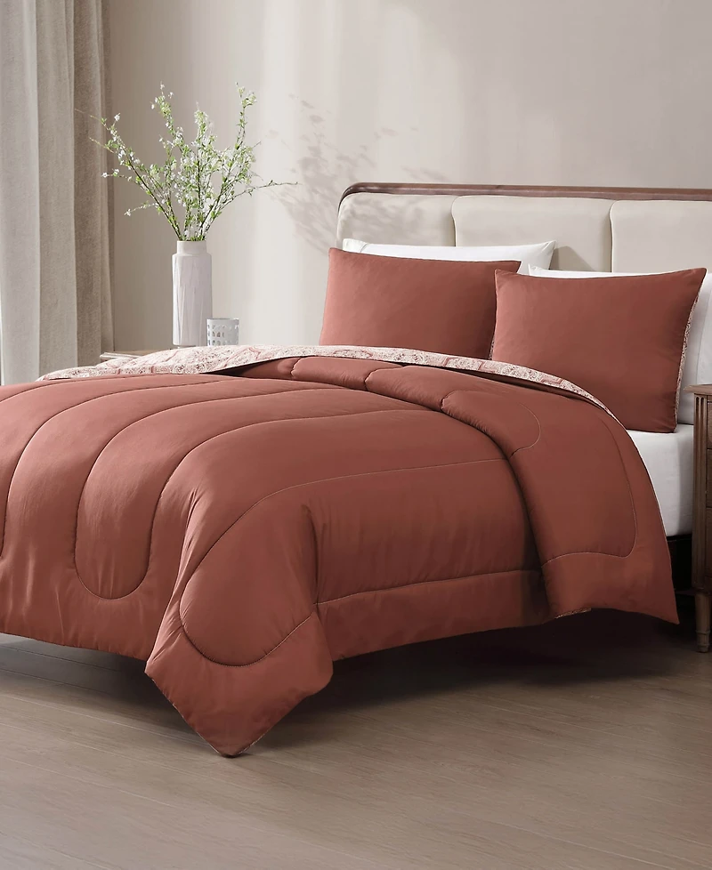 Hallmart Collectibles Faymont Medallion 3-Pc. Comforter Set