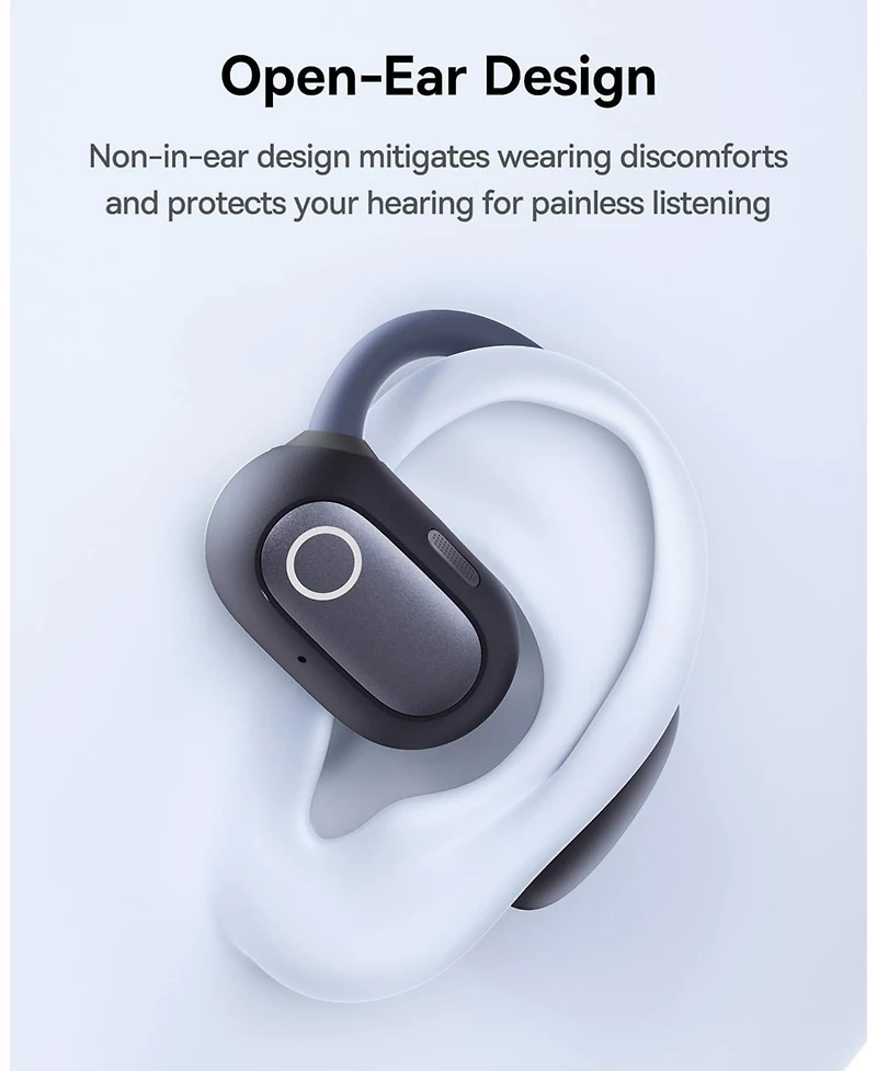 Baseus Open Ear Headphones True Wireless Earbuds Bluetooth 5.3 Sport