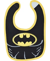 Justice League Batman Superman The Flash Baby 6 Pack Bibs Newborn