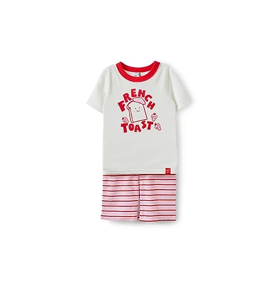 Cotton On Little Girls Little/Big Mia Short Sleeve Pyjama Set