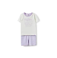 Cotton On Little Girls Little/Big Mia Short Sleeve Pyjama Set