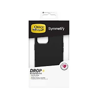 OtterBox Symmetry Antimicrobial Case for Apple iPhone 12 / 12 Pro-Black