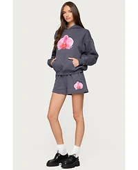 Edikted Women's Orchid Babe Hoodie