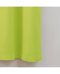 Kate Aurora Set of 2 Thermal Room Darkening Grommet Top Curtains For Small Windows