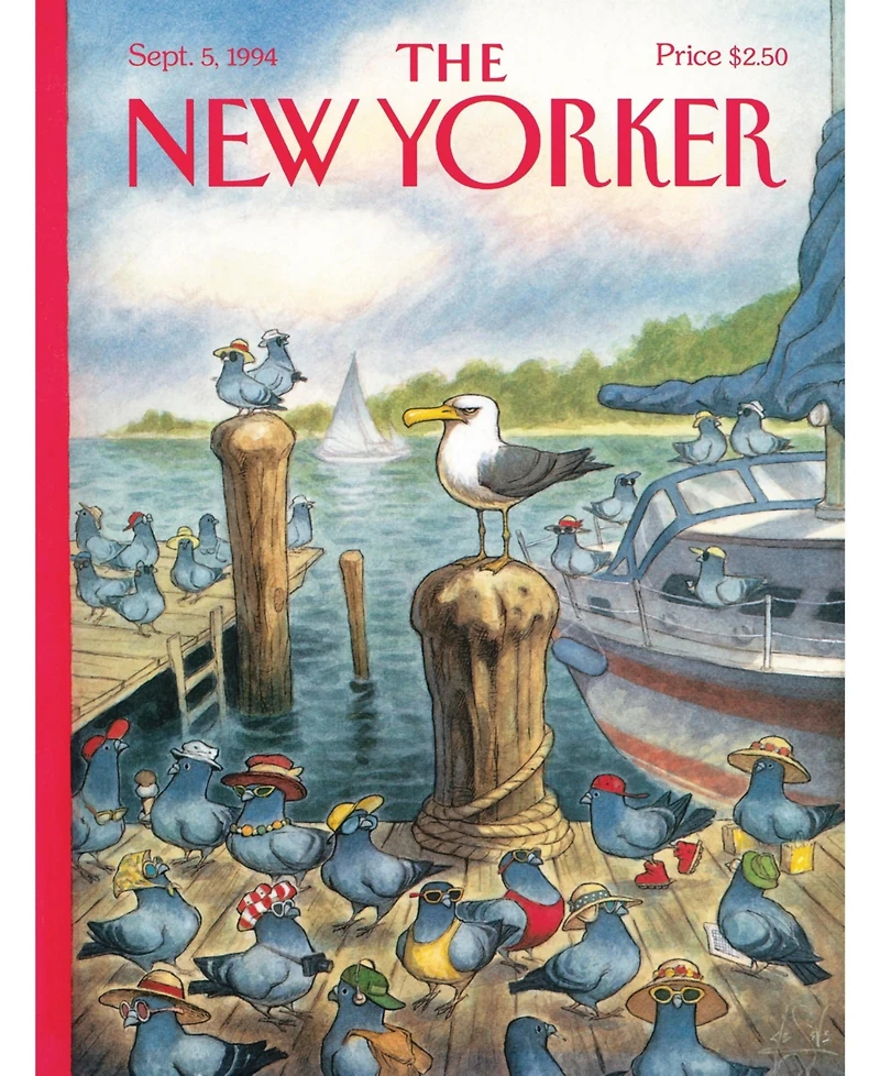 New York Puzzle Company Tourist Season 1000 Piece Puzzle