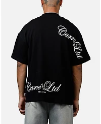 Carre Men's Side Script Oversized T-Shirt