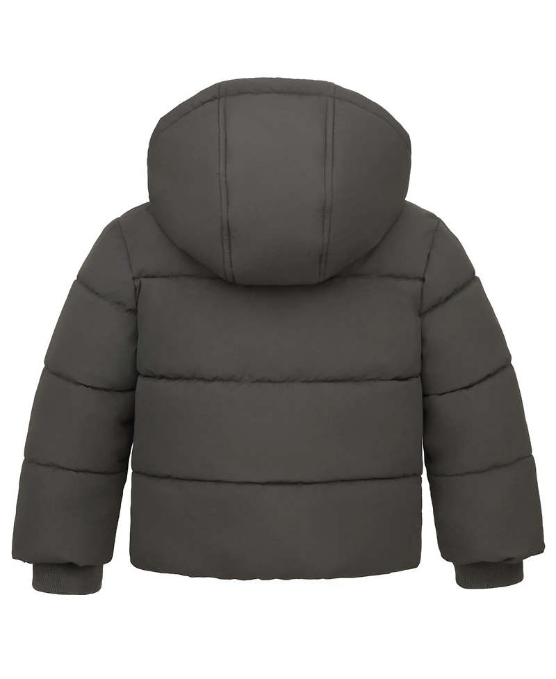 Rokka&Rolla Toddler Boys Fleece Lined Cloud Hooded Jacket