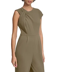Calvin Klein Women's Asymmetric Tapered Jumpsuit