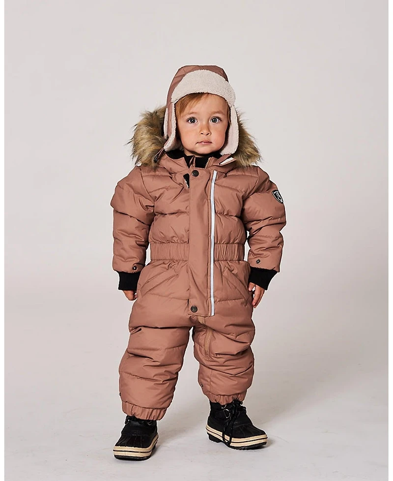 Deux par Toddler Unisex One-Piece Original Puffy Snowsuit Chanterelle - Baby|Toddler