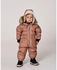 Deux par Toddler Unisex One-Piece Original Puffy Snowsuit Chanterelle - Baby|Toddler