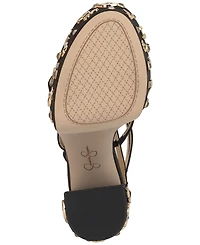 Jessica Simpson Women's Aamina Strappy Platform Anniversary High-Heel Charm Sandals