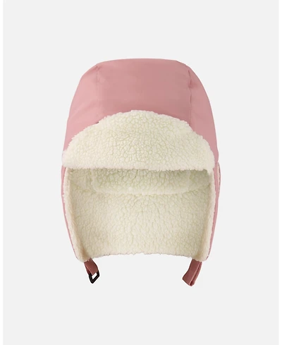 Deux par Baby Girls Lined Chapka Dusty Pink - Baby|Toddler