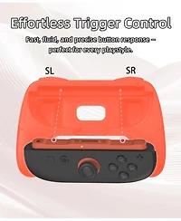 Nbcp Grip Handles for Nintendo Switch 2-Pack, Anti-Slip, Wear-Resistant Comfort Grips for Joy-Con Controllers