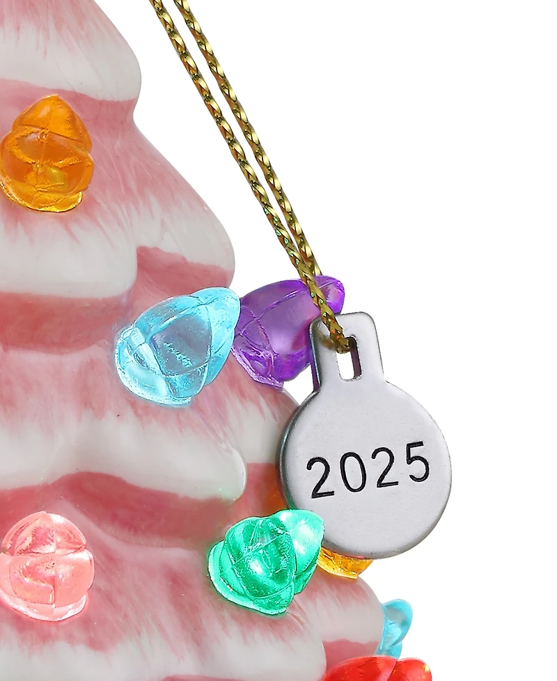 Mr. Christmas 4" Nostalgic Christmas Tree with 2025 Charm