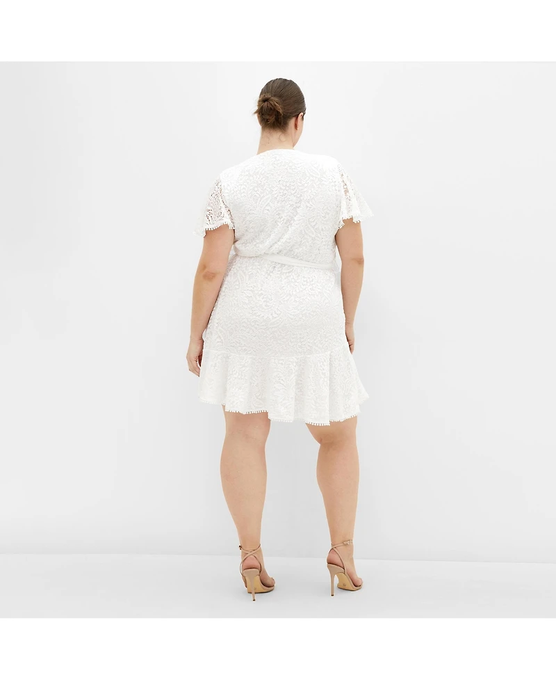 City Chic Women's Sweet Lace Dress