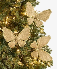 Holiday Lane Enchanted Forest Butterfly Pick Ornament, Macy's Exclusive