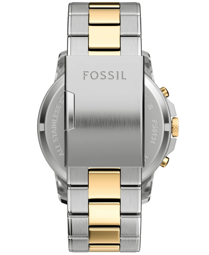 Fossil Men's Grant Chronograph Two-Tone Stainless Steel Watch