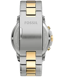Fossil Men's Grant Chronograph Two-Tone Stainless Steel Watch