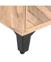 Streamdale Furniture Solid Wood Nightstand
