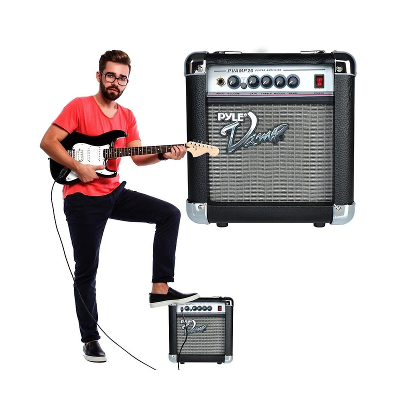 20 Watt Vamp-Series Amplifier With 3-Band Eq