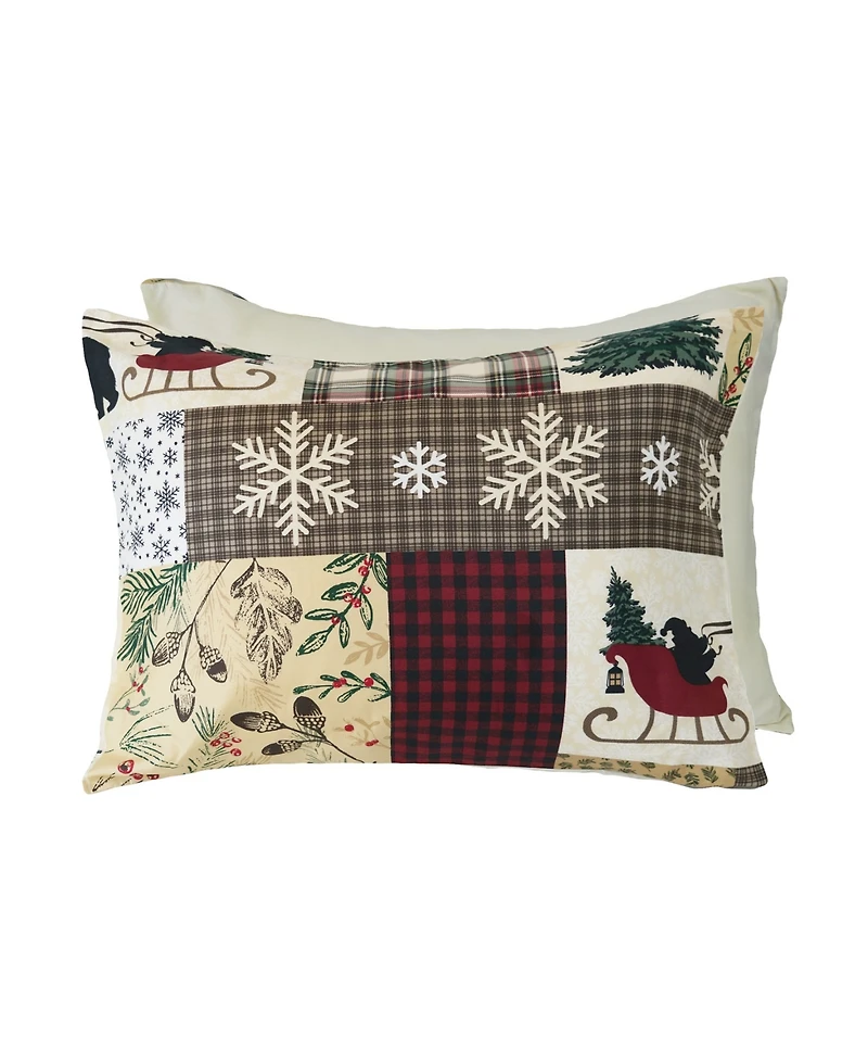 Your Lifestyle Dashing Patchwork 3-Pc. Comforter Set