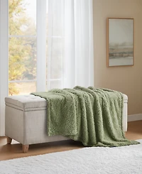 Premier Comfort Cozy Fluffy Throw Blanket, 50" x 60"