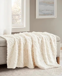 Premier Comfort Cozy Cable Throw Blanket, 50" x 60" (A $30.00 Value)