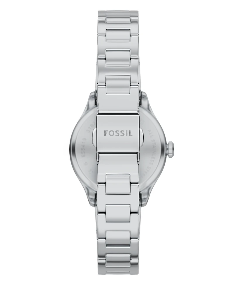Fossil Women's Gilmore Three-Hand Stainless Steel Watch, 28mm