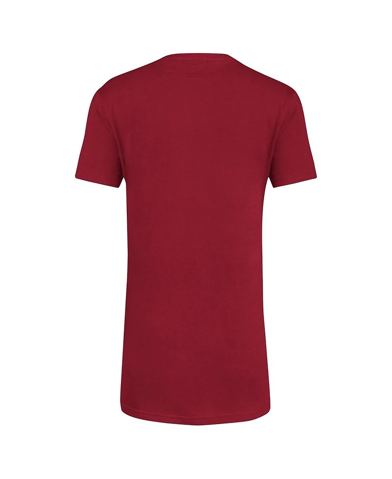 Adidas Big Boys and Girls Scarlet Rutgers Knights Basic Dassler T-Shirt