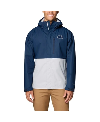 Columbia Men's Navy Penn State Nittany Lions Field Bound Omni-Tech Full-Zip Jacket