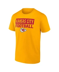 Fanatics Men's Gold Kansas City Chiefs Serve T-Shirt