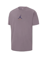 Jordan Men's Purple Phoenix Suns Statement Edition Jumpman Flight Heavyweight T-Shirt
