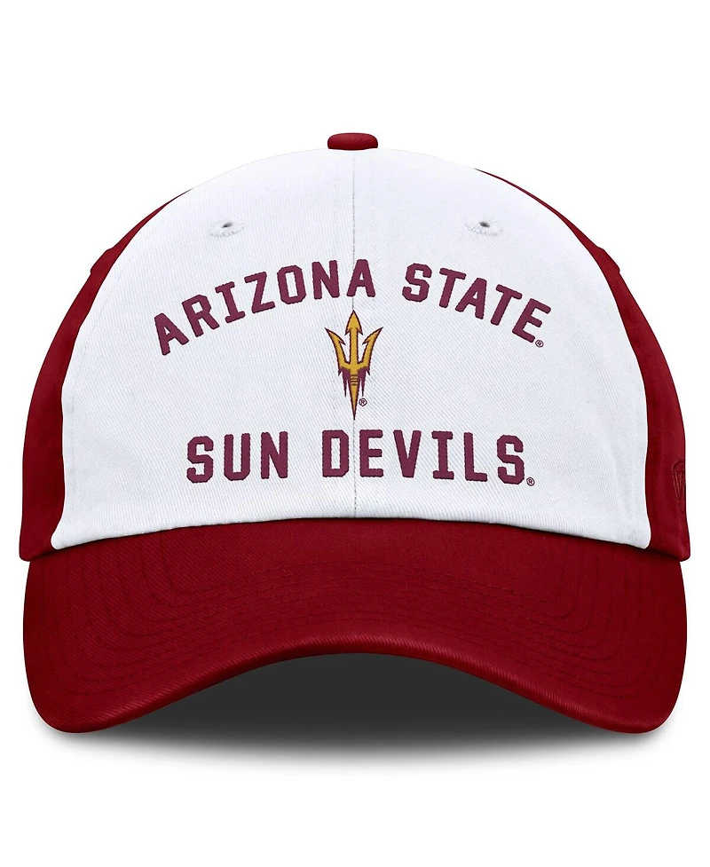 Top of the World Men's White Arizona State Sun Devils Weston Adjustable Hat