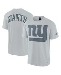 Fanatics Men's and Women's Gray New York Giants Elements Iconic T-Shirt