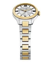 Fossil Women's Gilmore Three-Hand Two-Tone Stainless Steel Watch, 28mm