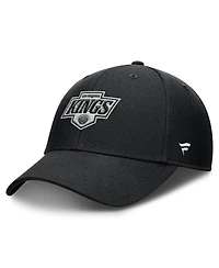 Fanatics Men's Black Los Angeles Kings Core Adjustable Hat