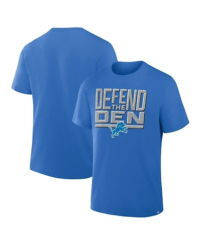 Fanatics Men's Blue Detroit Lions Hometown True Favorite T-Shirt