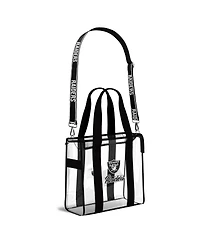 Wear by Erin Andrews Las Vegas Raiders Stadium with Team Color Trim Tote Bag
