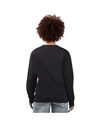 G-iii 4Her by Carl Banks Women's Black Baltimore Orioles Team Logo Fleece Pullover Sweatshirt