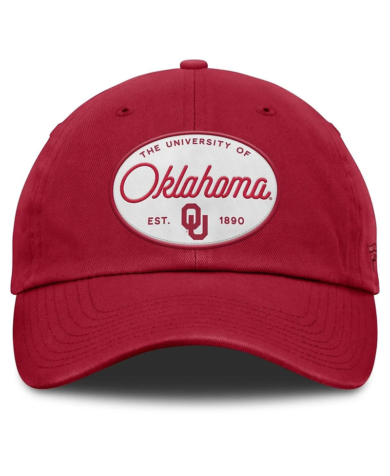 Fanatics Women's Crimson Oklahoma Sooners Candid Adjustable Hat
