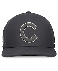 Nike Men's Anthracite Chicago Cubs Statement Pro Snapback Hat