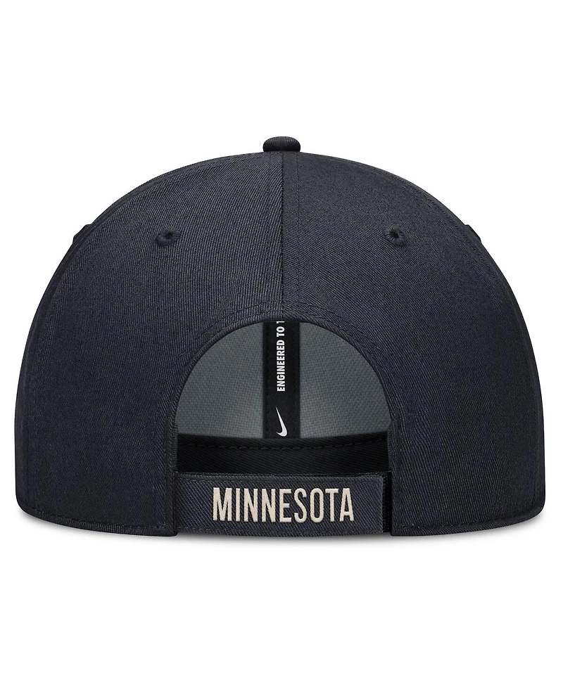 Nike Men's Navy/Natural Minnesota Twins Statement Club Performance Adjustable Hat
