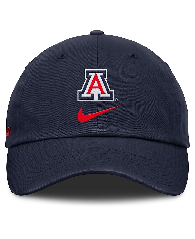 Nike Men's Navy Arizona Wildcats Primetime Club Adjustable Hat