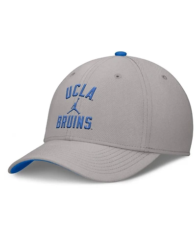 Jordan Men's Gray Ucla Bruins Rise Prep Performance Flex Hat