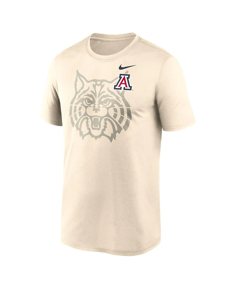 Nike Men's Natural Arizona Wildcats Campus Shadow Legend Performance T-Shirt