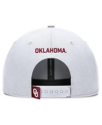 Jordan Men's White Oklahoma Sooners 2025 On-Field Rise Performance Adjustable Hat