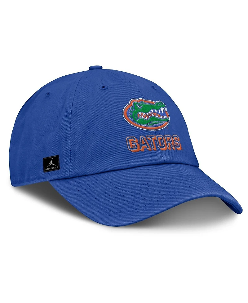 Jordan Men's Royal Florida Gators 2025 On-Field Club Adjustable Hat