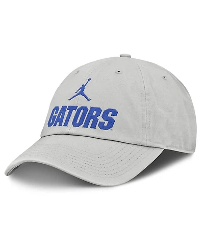 Jordan Men's Gray Florida Gators 2025 On-Field Gameday Club Adjustable Hat