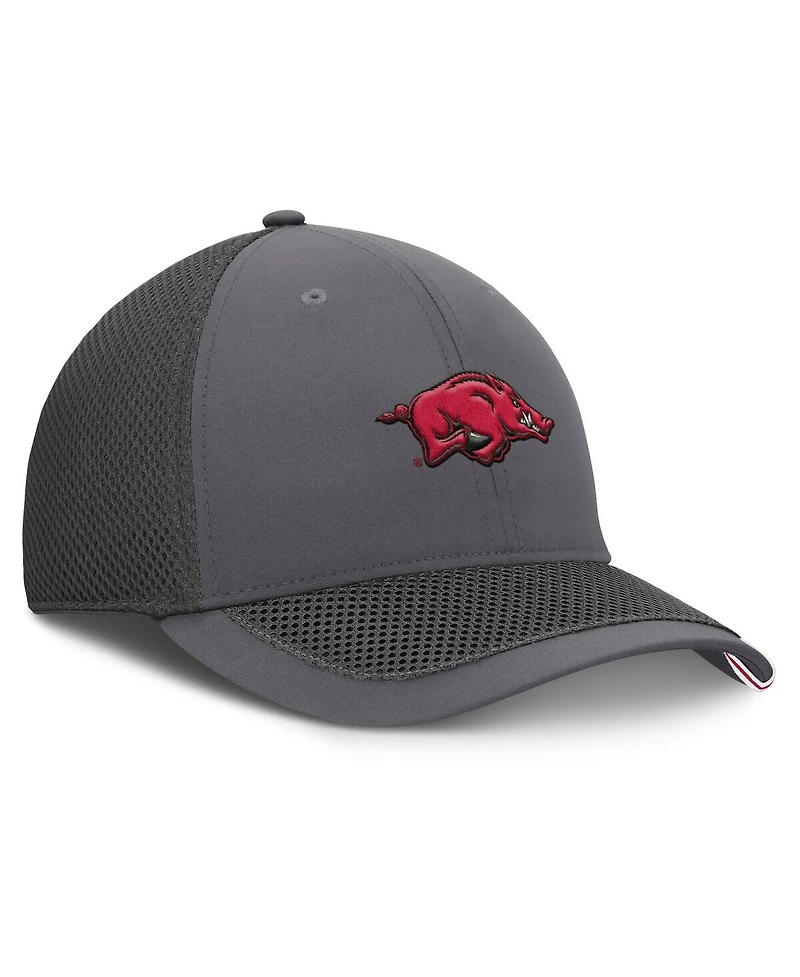 Fanatics Men's Gray Arkansas Razorbacks Clincher Flex Hat